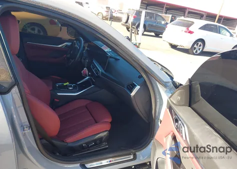 2024 BMW I4 Edrive35 z USA, uszkodzony, nr VIN WBY43AW0XRFS73655